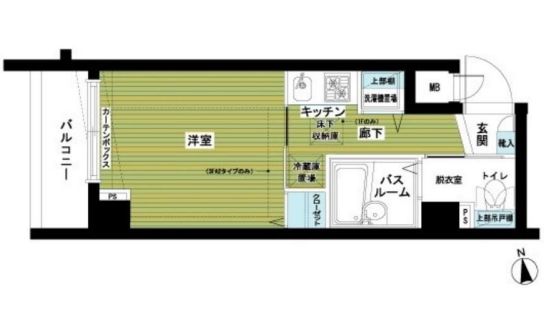 トーシンフェニックス高円寺クアトロの間取り写真