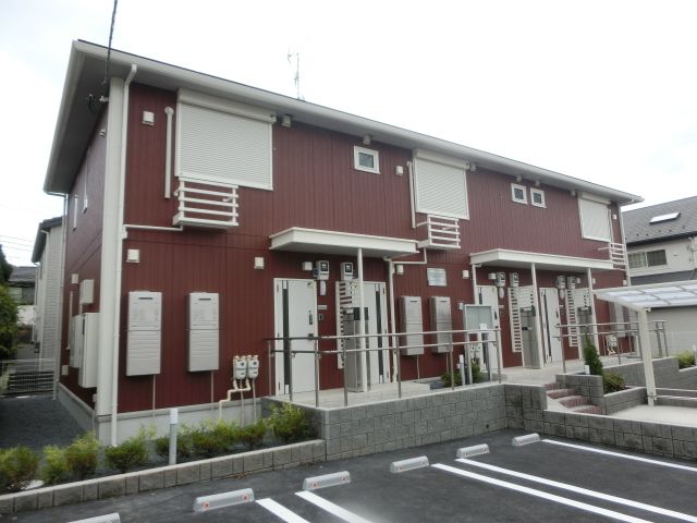 建物外観　2019年10月築の物件です。