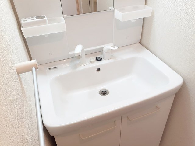 洗面設備　忙しい朝には欠かせない洗面所です