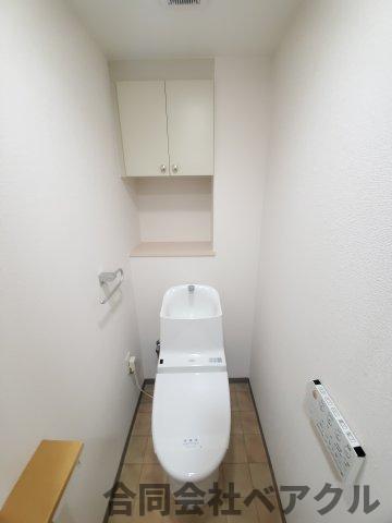 トイレ　清潔感のあるトイレです
