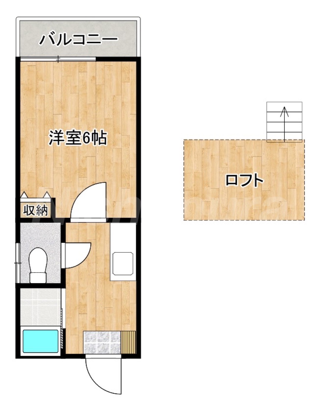 ステーションハイツの間取り