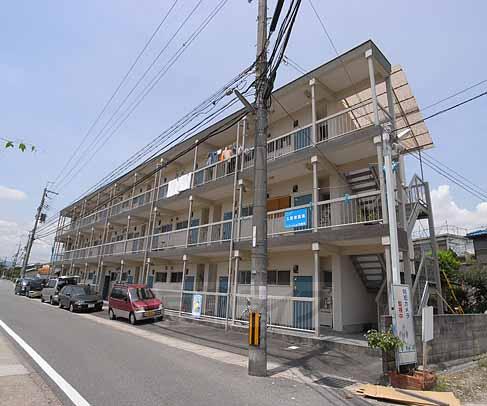 京都市伏見区向島吹田河原町のマンションの建物外観