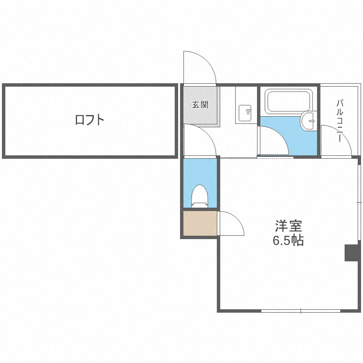 ボンジュールビルの間取り