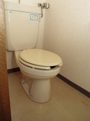 【札幌市西区発寒十二条のアパートのトイレ】