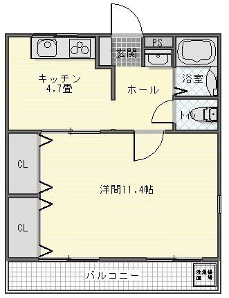 クラストAの間取り