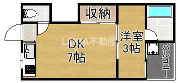 井下花園マンションの間取り