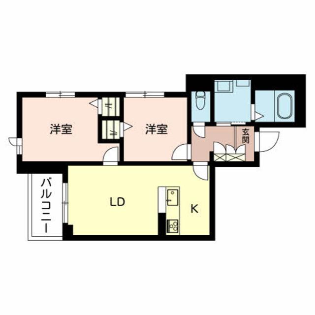 トラスティ　エムの間取り