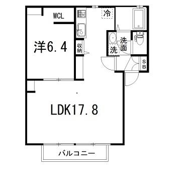 エンコウジAの間取り