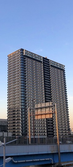 シティタワーズ東京ベイセントラルタワーの建物外観