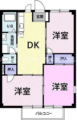 ニューシティ城北の間取り