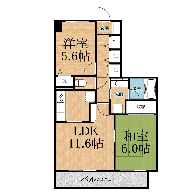 コスモ土気エクストールの間取り