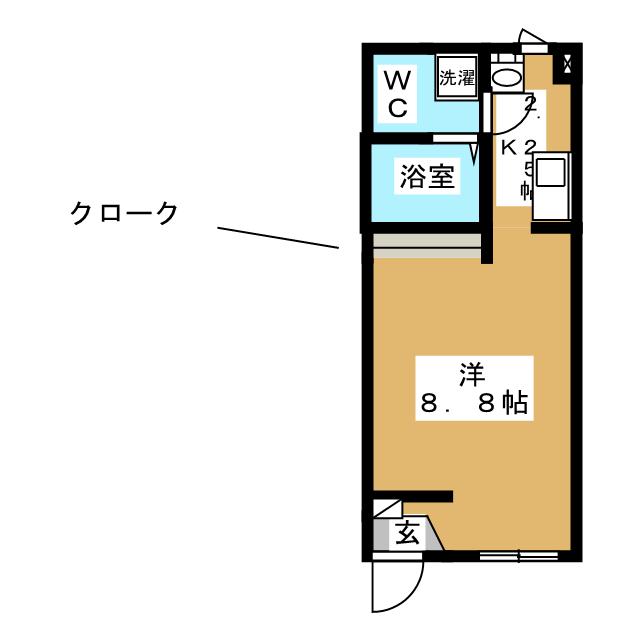 アヴェニール阪東橋の間取り