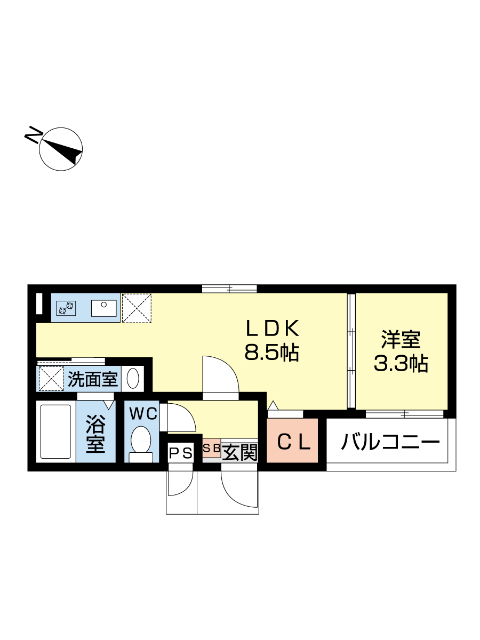 ＭＯＶＥ大曽根ＮＥＯの間取り