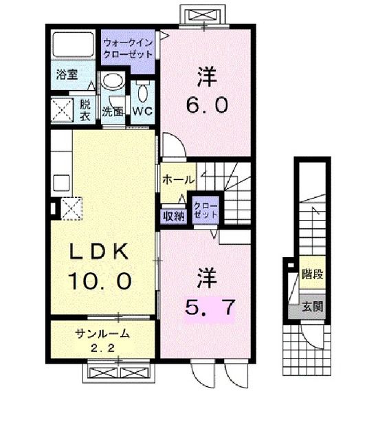 モンテピエールの間取り