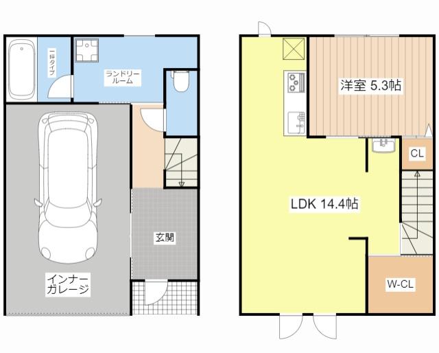 GRANの間取り