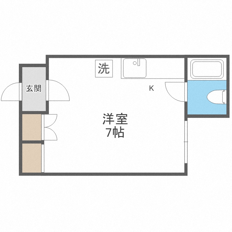 円山ハイツの間取り