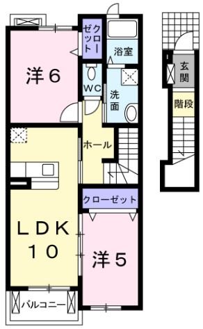 【Ｓincere六枚橋の間取り】