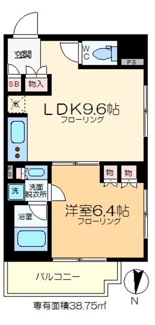 パークアクシス東陽町の間取り