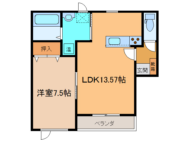 Class豊頃Dの間取り