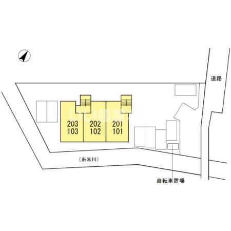 【アルケミラ糸米の駐車場】