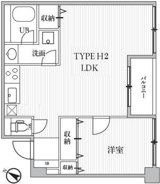 Ts garden多摩センターの間取り