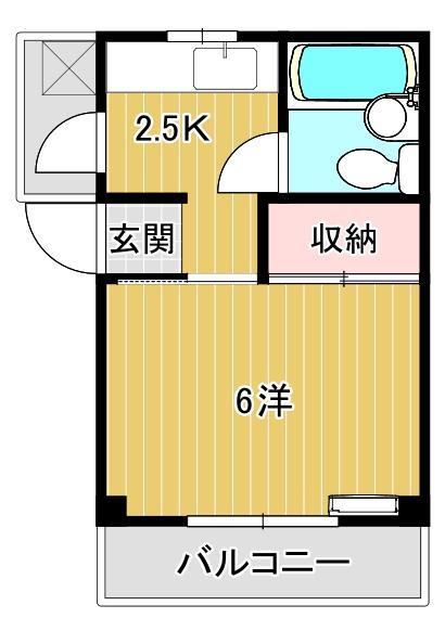 ｃａｓａ　ａｚｕｌの間取り