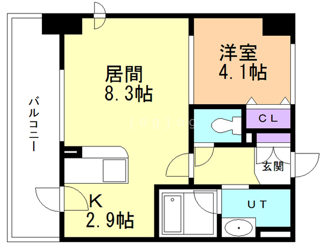 Ｓ－ＦＯＲＴ豊平三条の間取り