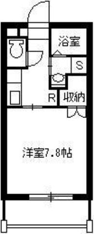 鹿児島市宇宿のマンションの間取り