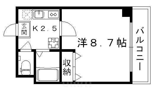 リバーサイド四条縄手の間取り