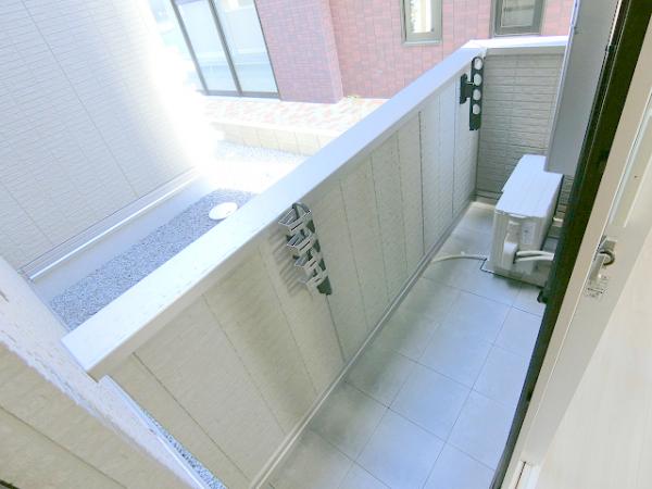 バルコニー　写真は別のお部屋のイメージです。現状優先。