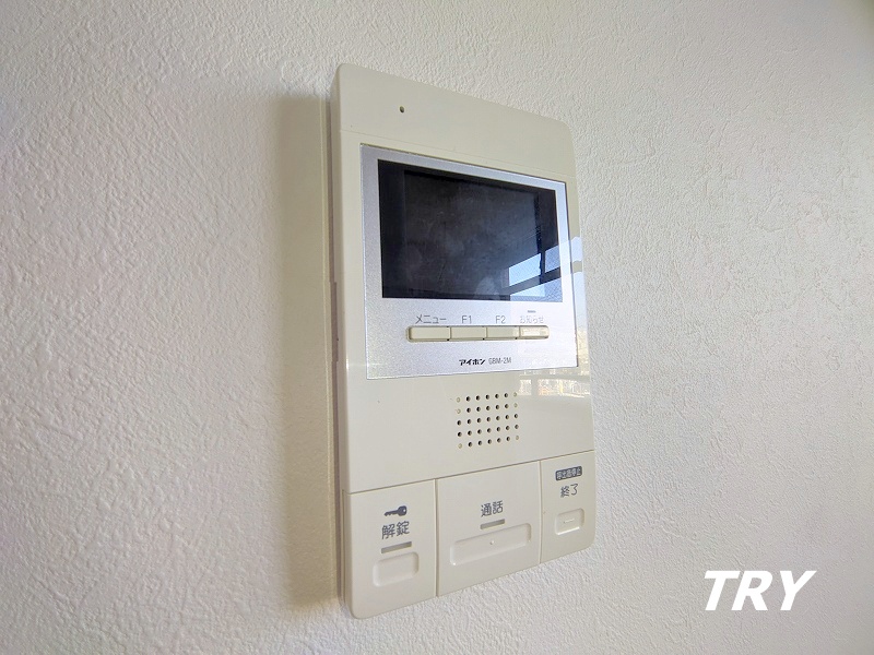 セキュリティ　モニターホンで来客対応も安心です。