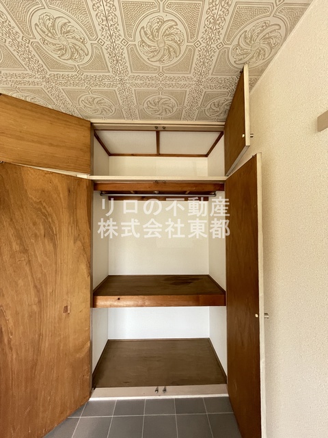 収納　奥行のある収納付です！増えがちな荷物をもスッキリ収納できます