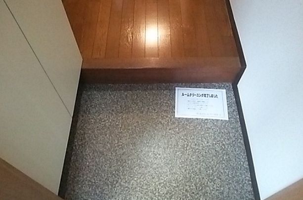 玄関　ゆったりとした玄関です