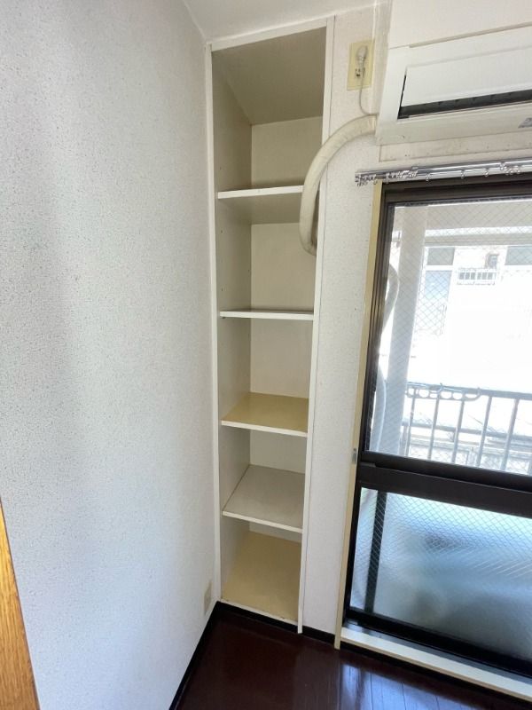 収納　ちょっとした収納スペースも充実しています