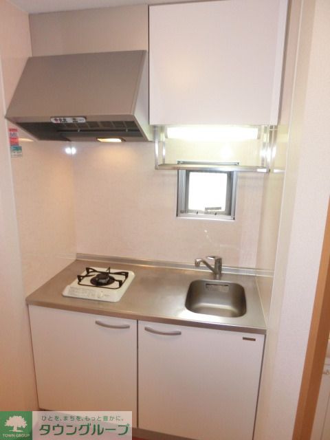 キッチン　ガス１口設置済み