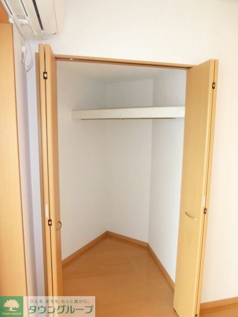 収納　奥行のあるクローゼット