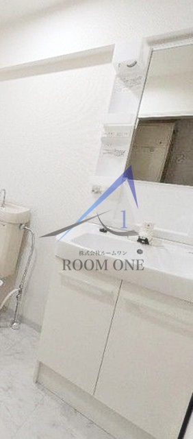 洗面設備　洗面台です。