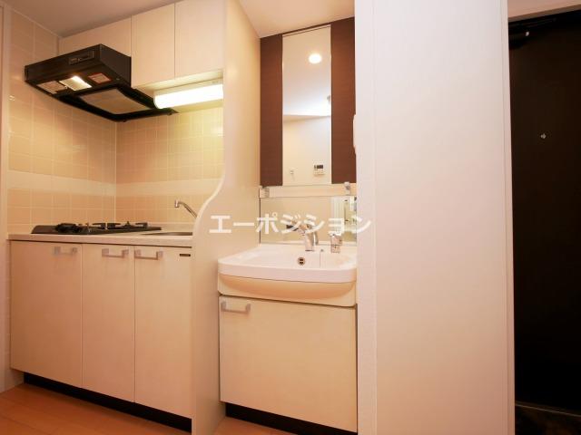 洗面設備　プレサンス難波EASTモダニティ