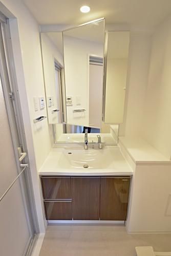 洗面設備　（別タイプ参考写真）ルフレプレミアム日暮里 　荒川区東日暮里