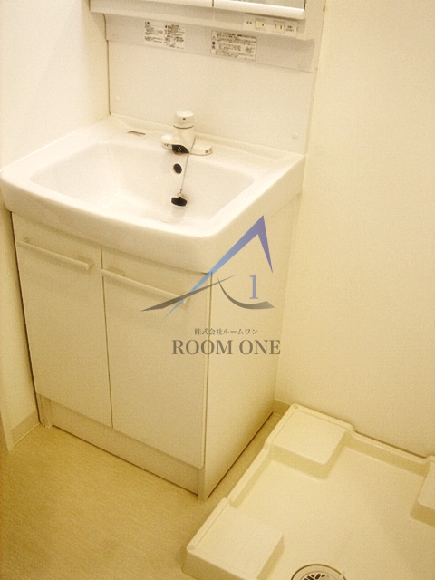 洗面設備　洗面台です。
