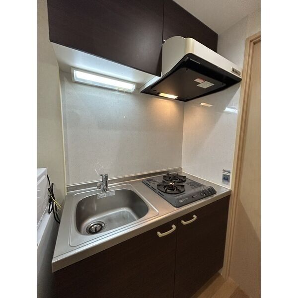 キッチン　2口ガスコンロのシステムキッチンです！