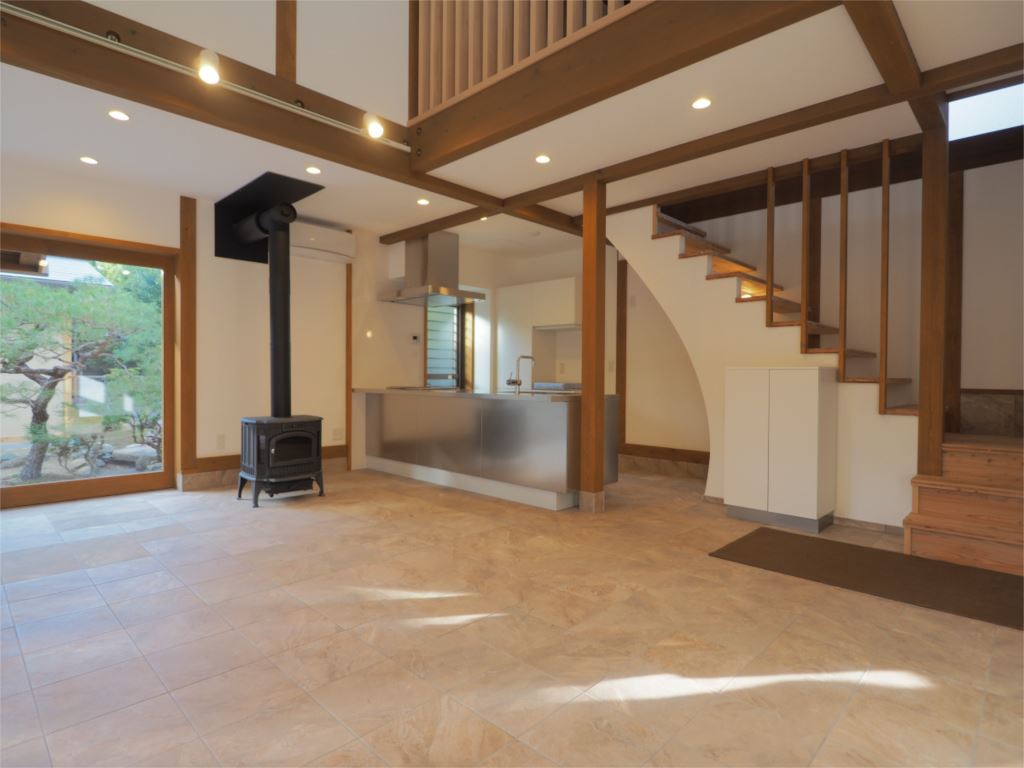 居室・リビング　新築した建物