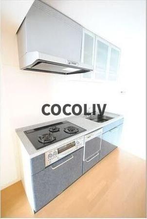 キッチン　同物件別部屋写真