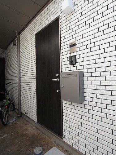 玄関　明るい玄関です