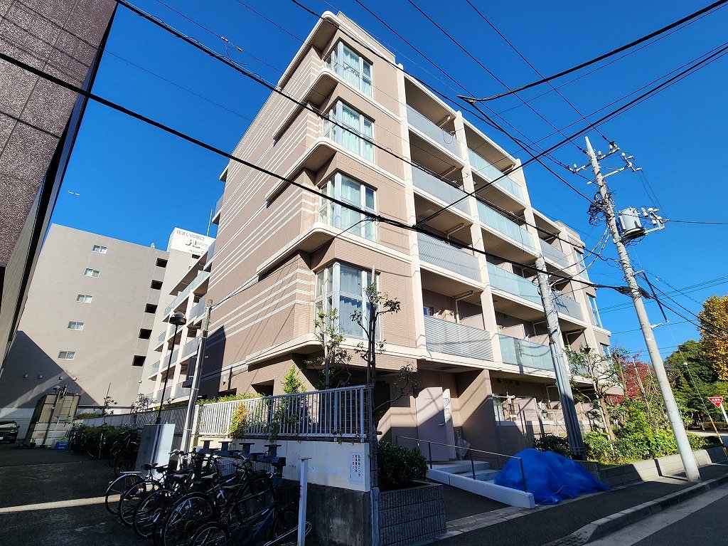 建物外観　プラムヴィラージュ　セキュリティー賃貸　ネット無料プラン可