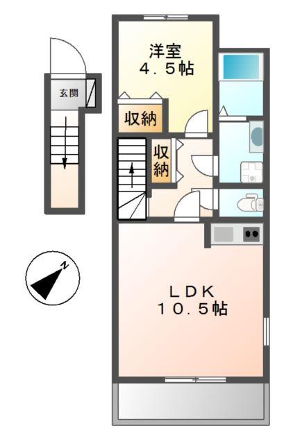 アレッタディモーラの間取り写真
