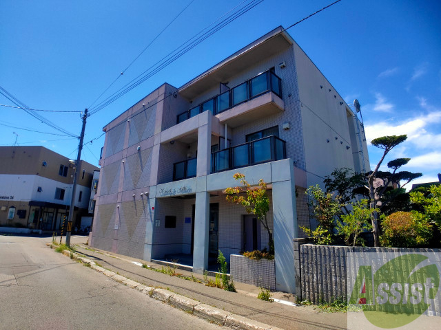 建物外観　札幌市北区北２４条西「メゾン・ド・ムートン」