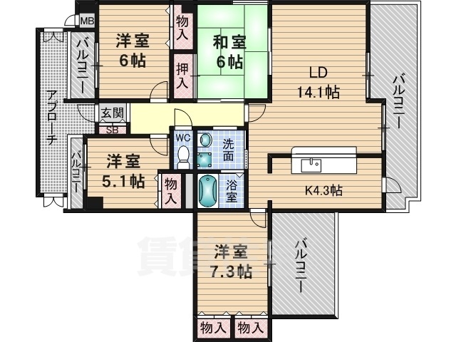 間取り図