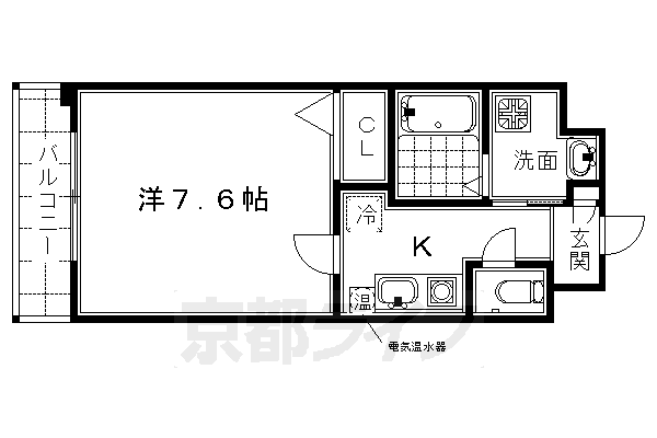 timur九条の間取り写真