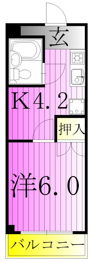 グレイス桜木の間取り写真